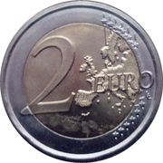 2 Euros Pinturicchio, San Marino, 2013 reverse image