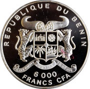 6000 Francs CFA United Nations obverse image