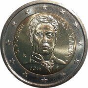 2 Euros Giacomo Puccini obverse image
