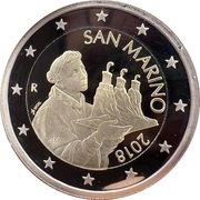 2 Euros 2nd type obverse image