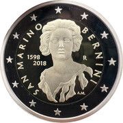 2 Euros Bernini obverse image