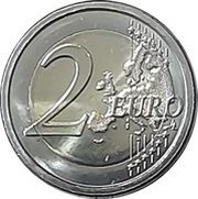 2 Euros Dürer, San Marino, 2021 reverse image