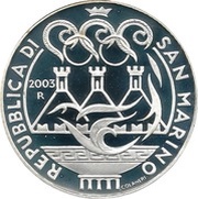 5 Euros Summer Olympics obverse image