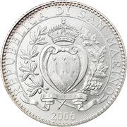 5 Euros Melchiorre Delfico obverse image