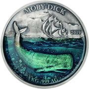 10 000 Francs CFA Moby Dick, Benin, 2019 reverse image