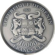 10 000 Francs CFA Mouth of Truth obverse image
