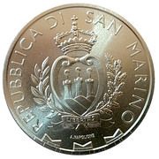 5 Euros Peregrine falcon obverse image