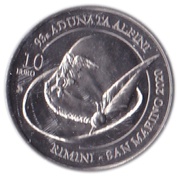10 Euros Alpini reverse image