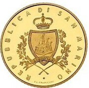 20 Euros Treasures of San Marino obverse image