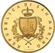 50 Euros Treasures of San Marino obverse image