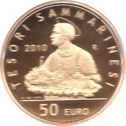 50 Euros Saint Marinus, San Marino, 2010 reverse image