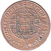 20 Réis - João VI Lisboa mint reverse image