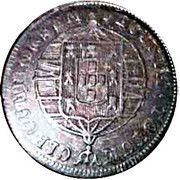 80 Reis - João VI Bahia mint reverse image