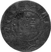 1½ Réis - Pedro V Countermark "Small Crown" over 1 ½ Real, Portugal/João IV obverse image