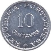 10 Centavos reverse image