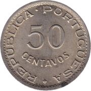 50 Centavos reverse image