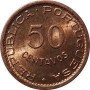 50 Centavos, Sao Tome and Principe, 1962 reverse image