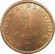 1 Escudo Pattern obverse image