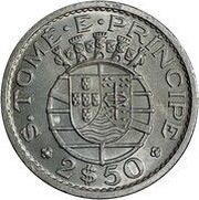 2.5 Escudos obverse image