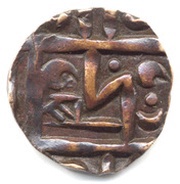 ½ Rupee / Deb Period I obverse image