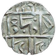 ½ Rupee / Deb Period I reverse image