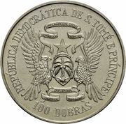 100 Dobras World Fisheries Conference obverse image