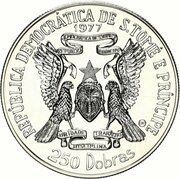 250 Dobras Independence obverse image