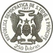 250 Dobras Independence obverse image