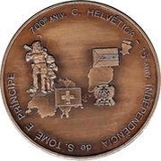1000 Dobras William Tell reverse image