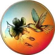 1000 Dobras Humming bird hologram reverse image
