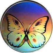 1000 Dobras Butterfly, Sao Tome and Principe, 1998 reverse image