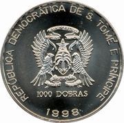 1000 Dobras Heidiland obverse image