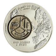 2000 Dobras Belgium - 1 Franc, Sao Tome and Principe, 1999 reverse image