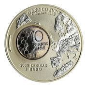 2000 Dobras Finland 10 Penni, Sao Tome and Principe, 1999 reverse image