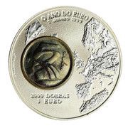 2000 Dobras Spain - 5 Pesetas, Sao Tome and Principe, 1999 reverse image