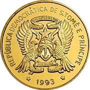 25 000 Dobras Treaty with European Union obverse image