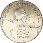 50 Francs Eurafrique Program obverse image