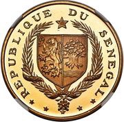 100 Francs Independence obverse image