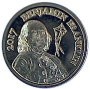 250 Francs CFA Benjamin Franklin reverse image