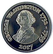 250 Francs CFA George Washington reverse image