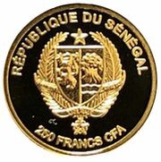 250 Francs CFA Diamond obverse image