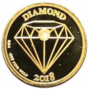 250 Francs CFA Diamond reverse image