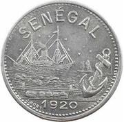 25 Centimes Dakar obverse image
