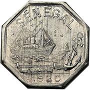 50 Centimes Dakar obverse image