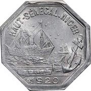 50 Centimes - Chambre de commerce - Kayes obverse image