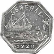 5 Centimes Rufisque obverse image