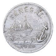 25 Centimes Rufisque obverse image