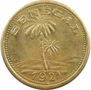 1 Franc Ziguinchor, Senegal, 1921 obverse image