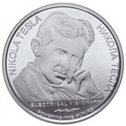 100 Dinara Nikola Telsa, Anti-Gravity, Serbia, 2023 reverse image