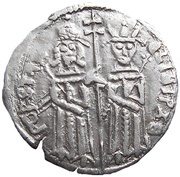 Dinar - Stefan Uroš IV Dušan, Serbia, 1346-1355 reverse image